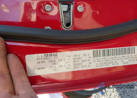 2017 Dodge Journey Se из США, поврежденный, VIN 3C4PDCAB2HT683936